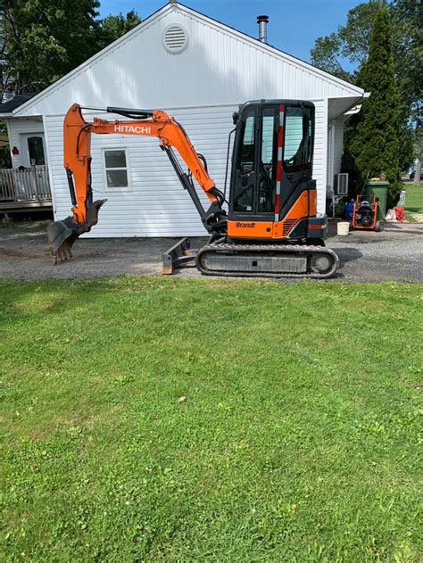 mini excavation fredericton|backhoe rental fredericton nb.